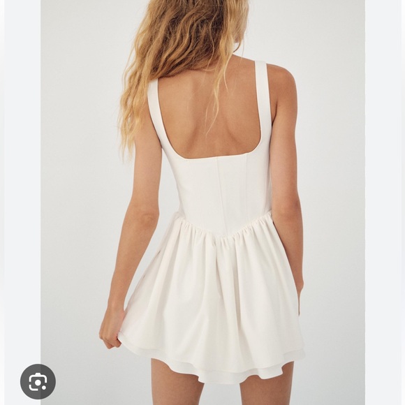 Zara ruched corset dress - Picture 4 of 9